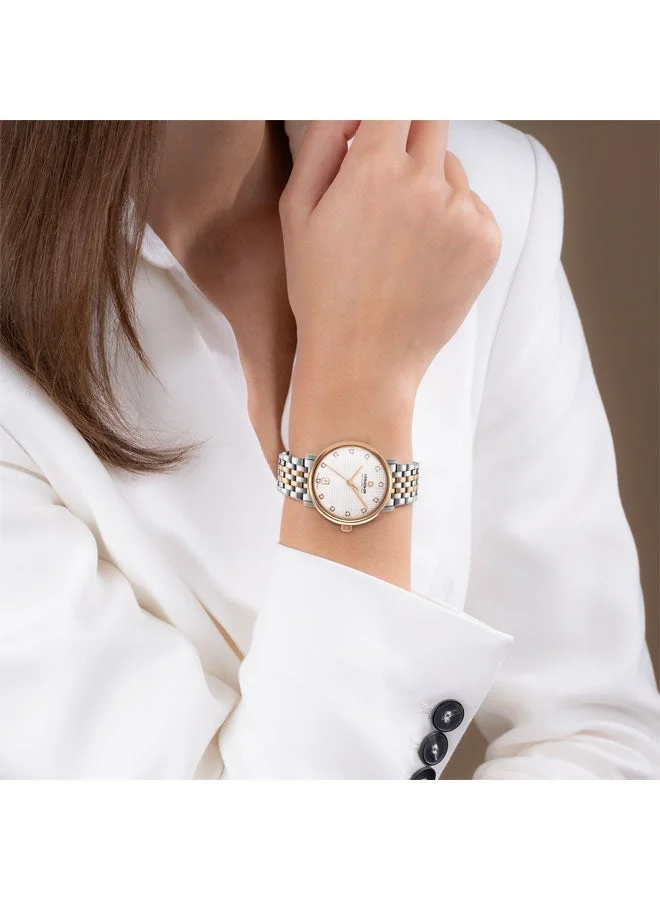 Hanowa  Rivera White Dial Stainless Steel Bracelet Watch for Women 32mm for Women | Best Price UAE